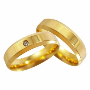 Alianças Christine Ouro 18k