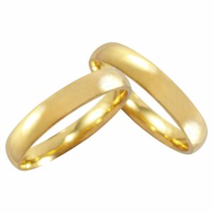 Aliancas Florença Ouro 18K