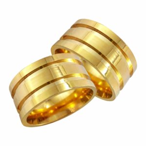 Alianças Elisabeth Ouro 18k