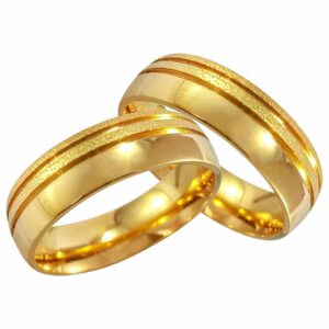 Alianças Hannah Ouro 18k