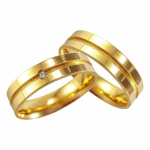 Alianças Janine Ouro 18k