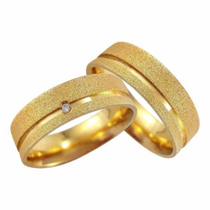 Alianças Justine Ouro 18k