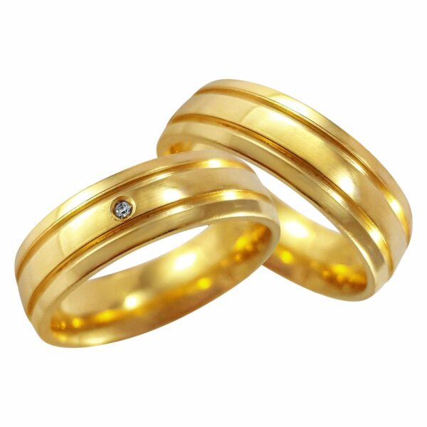 Alianças Katy Ouro 18K