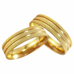 Alianças Kimberly Ouro 18K