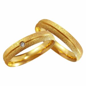 Alianças Megan Ouro 18K