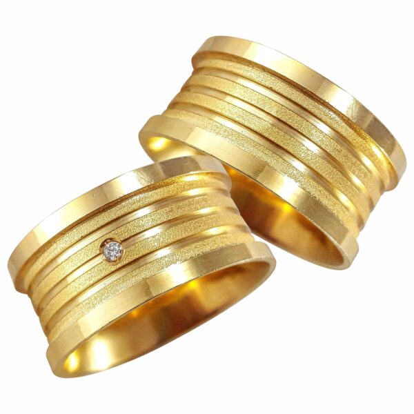 Alianças Melinda Ouro 18K