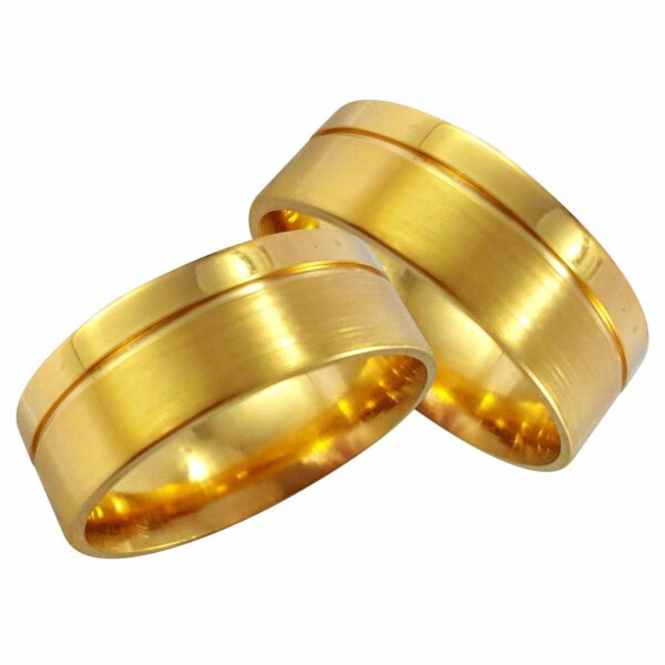 Alianças Katie Ouro 18K