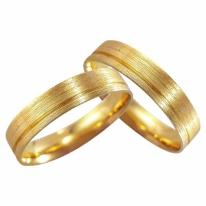 Alianças Lilly Ouro 18K