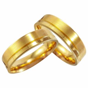 Alianças Louise Ouro 18K