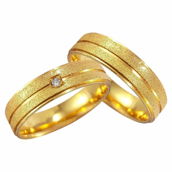 Alianças Briella Ouro 18k